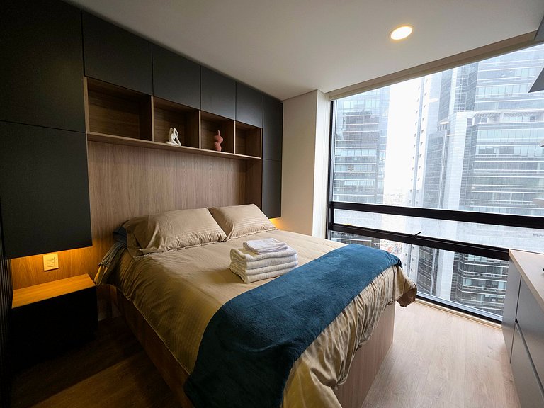 Loft Panorámico con estilo, Coworking-Gym, Usaquén