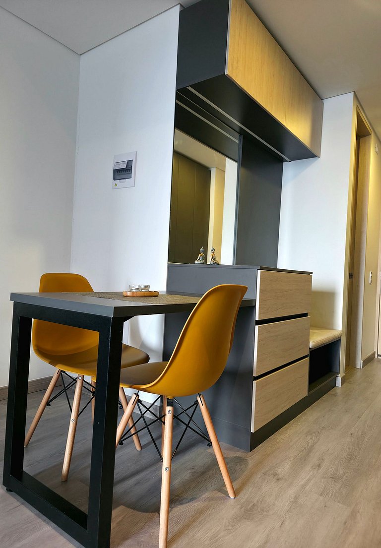 AH/Loft cama Queen, City View, Usaquén Bogotá