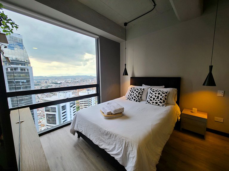 AH/ Executive City View Loft - Usaquén Bogotá