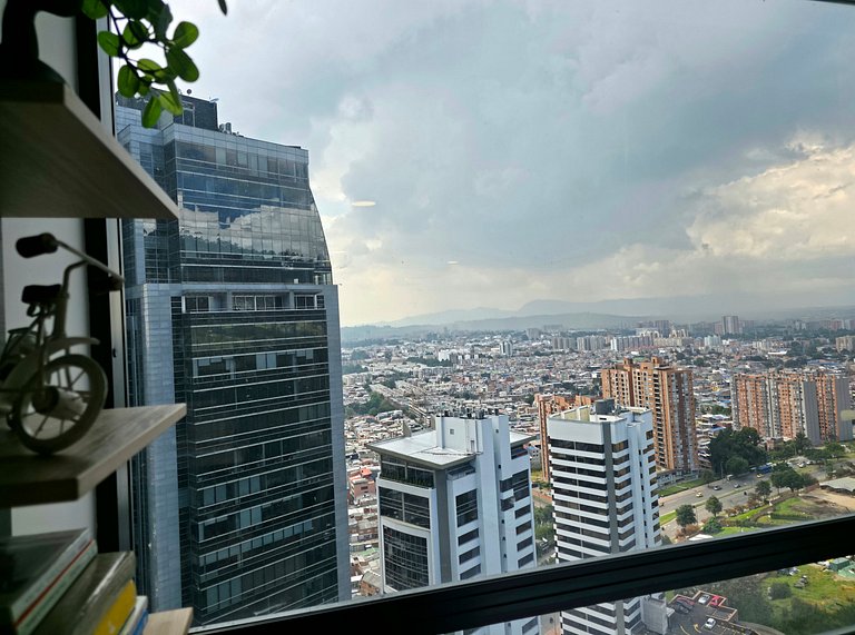 AH/ Executive City View Loft - Usaquén Bogotá