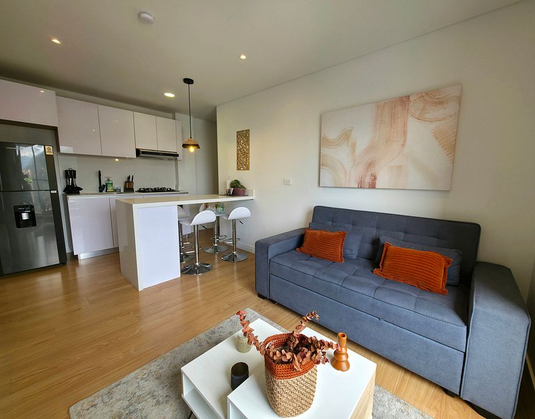 AH/ Panorámico Piso11, Balcón, Parking, Bgta Norte