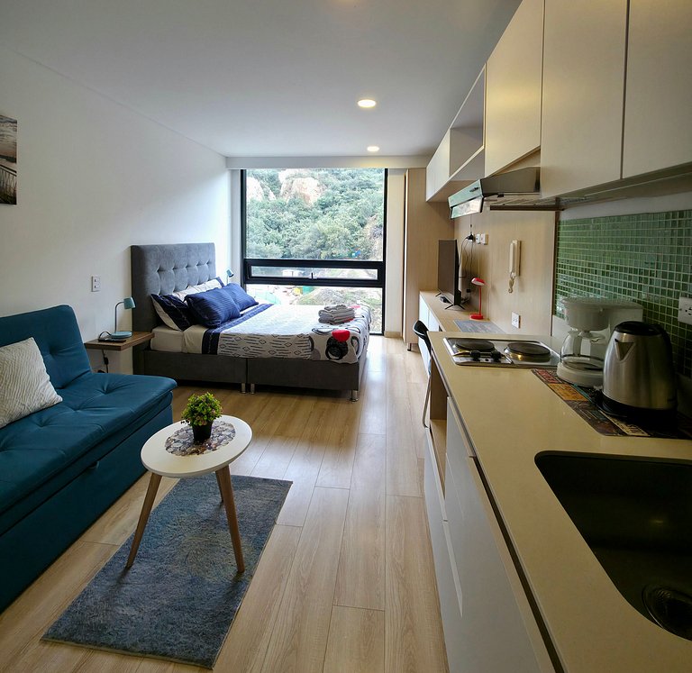 Loft with Mountain View, Usaquén Bogotá Norte 12