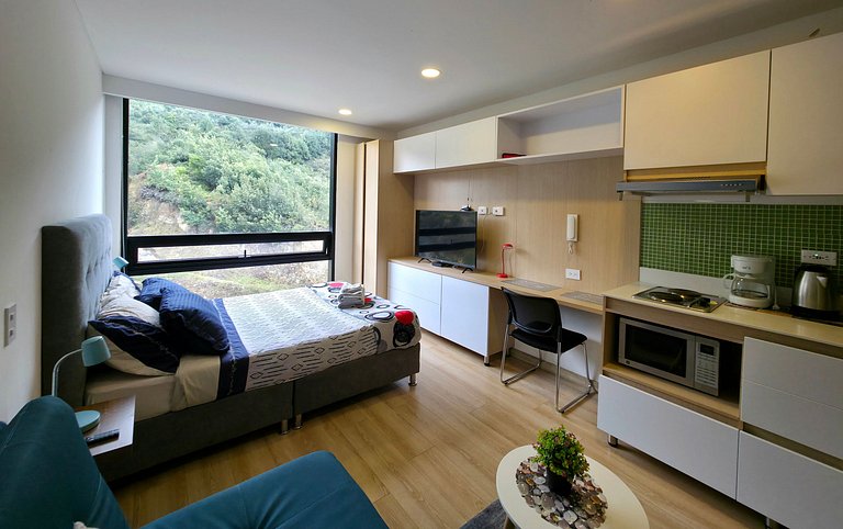 Loft with Mountain View, Usaquén Bogotá Norte 12