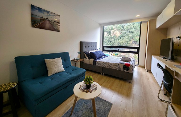 Loft with Mountain View, Usaquén Bogotá Norte 12