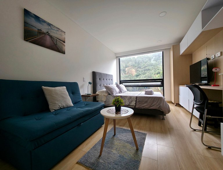 Loft with Mountain View, Usaquén Bogotá Norte 12