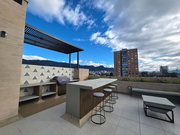 AH/Executivo/Confortable Loft,La Castellana Bogota