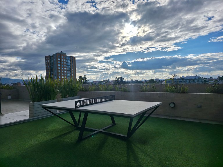 AH/Executivo/Confortable Loft,La Castellana Bogota