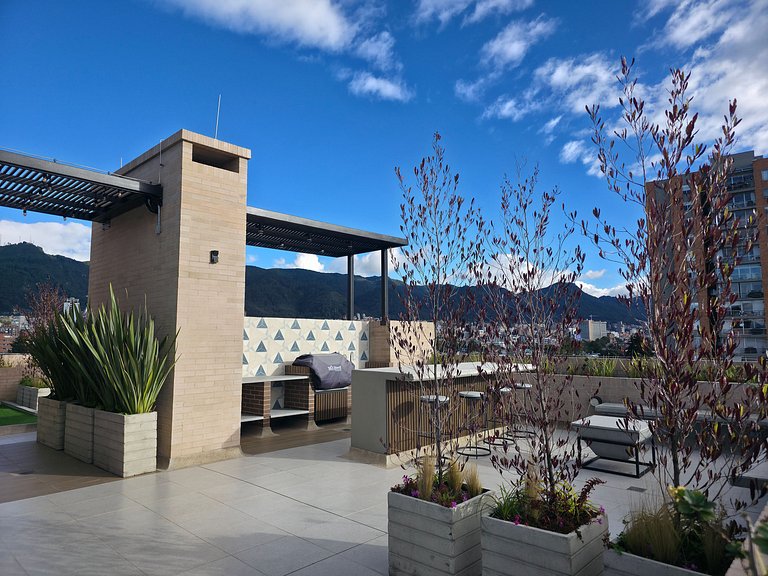 AH/Executivo/Confortable Loft,La Castellana Bogota