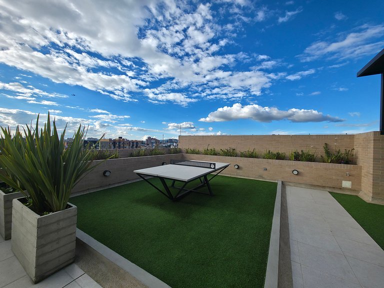 AH/Executivo/Confortable Loft,La Castellana Bogota