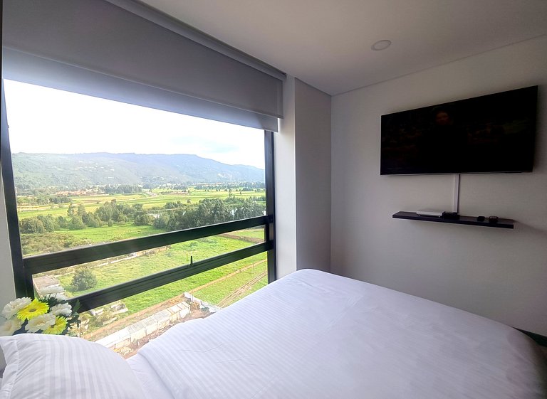 Loft with natural view, Wifi 350 Mg, Chía Av.pradilla