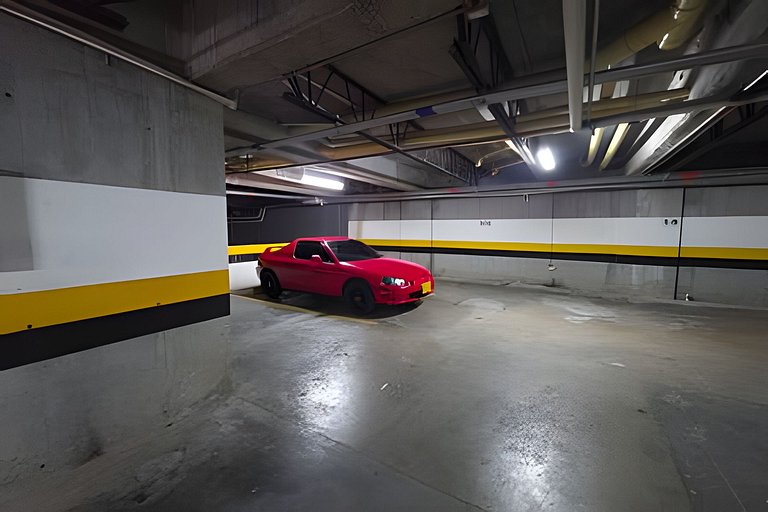 Loft acogedor con vista, piscina y balcón