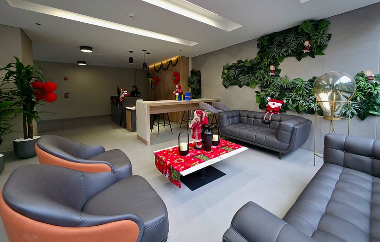 AH/2 Hab, Balcón privado, Parking, Wifi, Usaquén