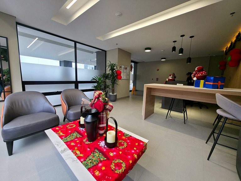 AH/2 Hab, Balcón privado, Parking, Wifi, Usaquén