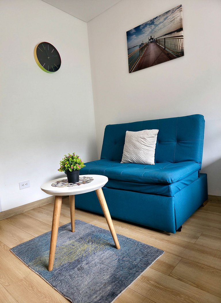 AH/Loft vista natural, Coworking, Terraza, Usaquén