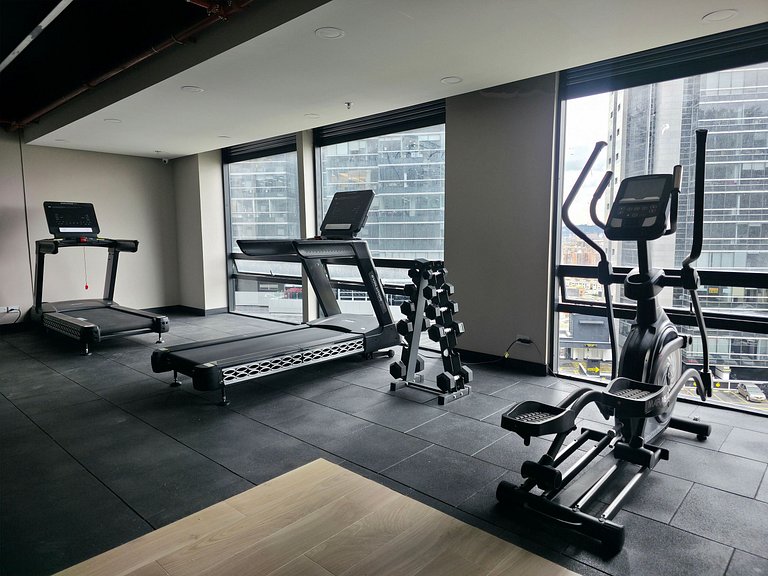 Loft Panorámico con estilo, Coworking-Gym, Usaquén