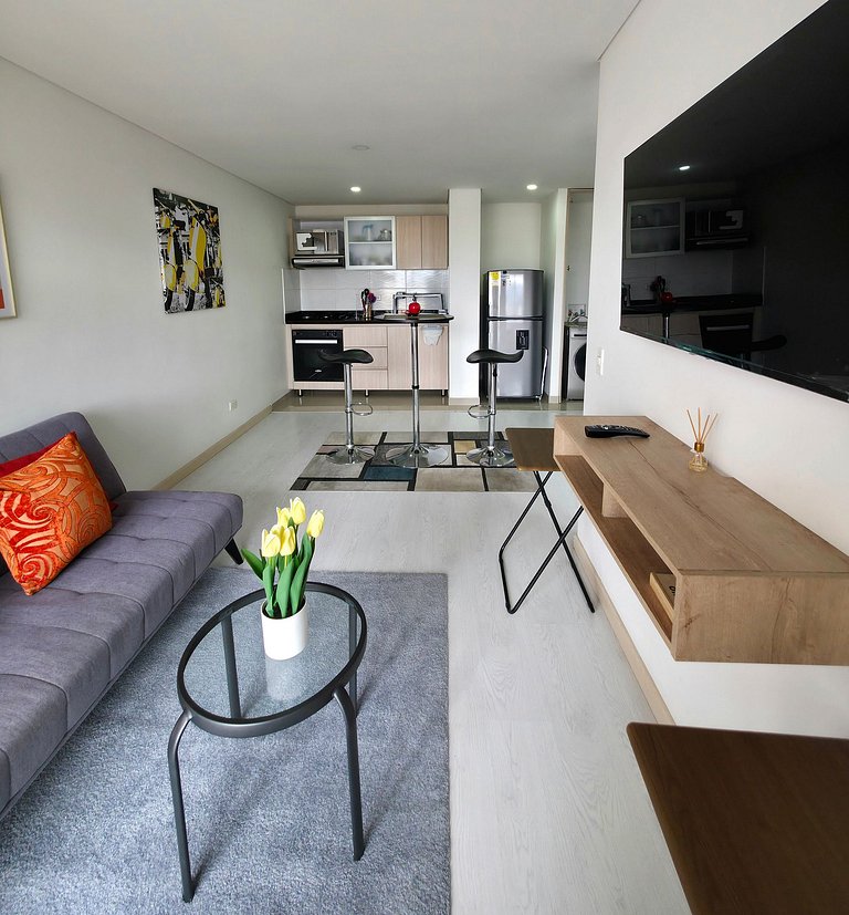 Ejecutivo con vista natural, Parking, Wifi, Cajicá