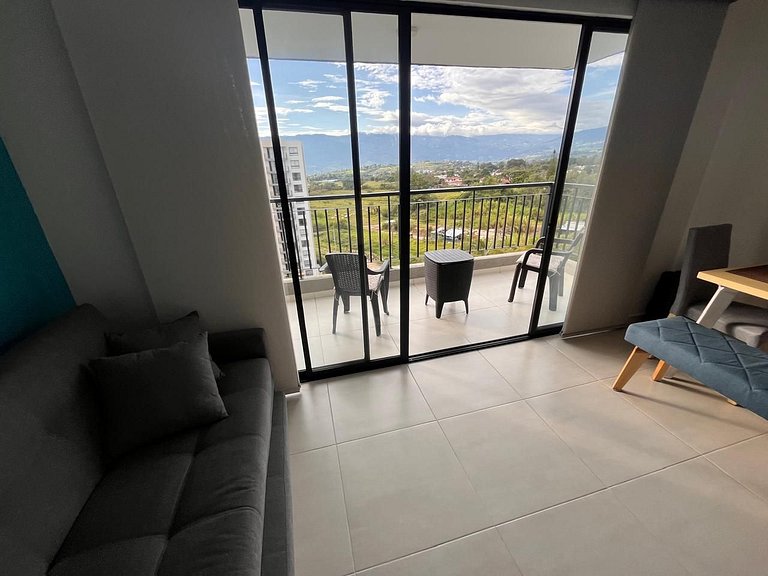 Apto Vacacional, 85 m², 3 Hab, Vista a las piscinas, Fusagas