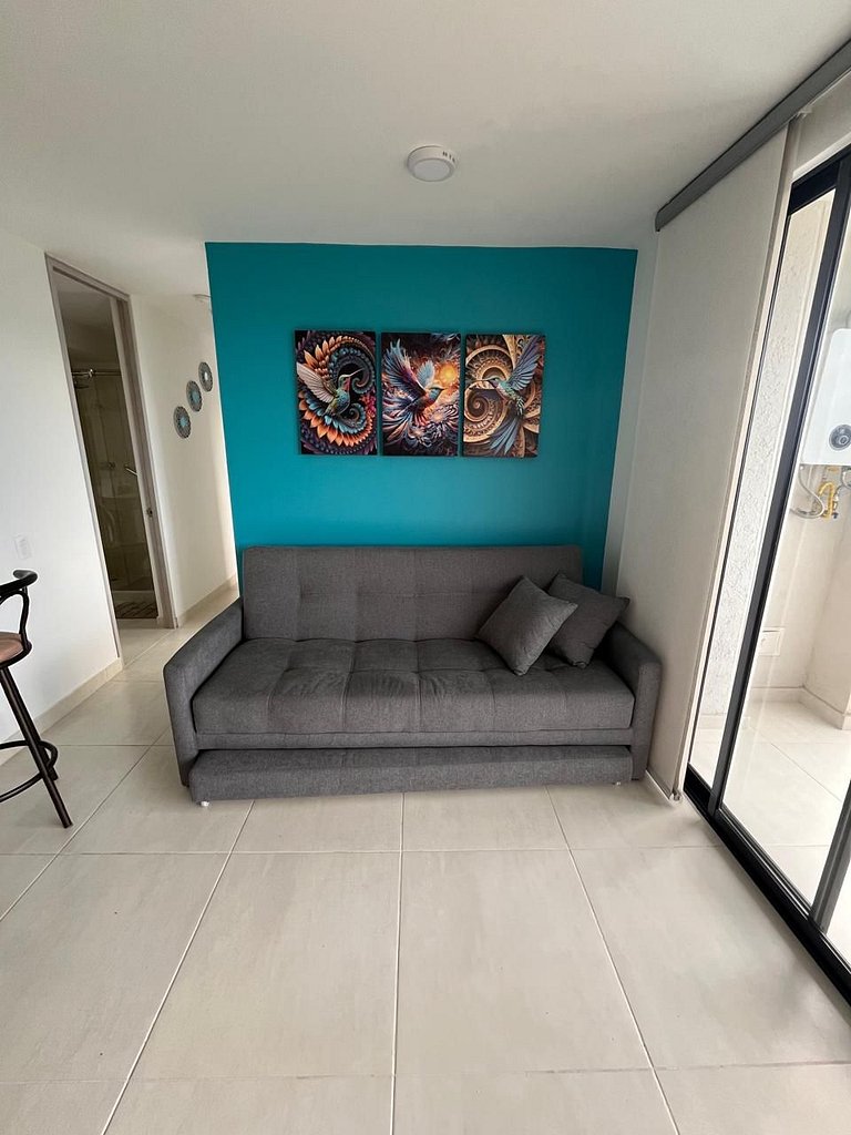 Apto Vacacional, 85 m², 3 Hab, Vista a las piscinas, Fusagas