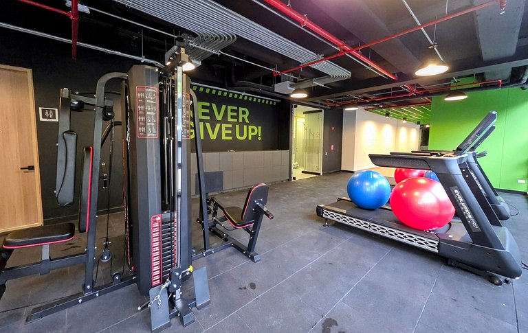 Comfort with panoramic balcony, parking, Usaquén