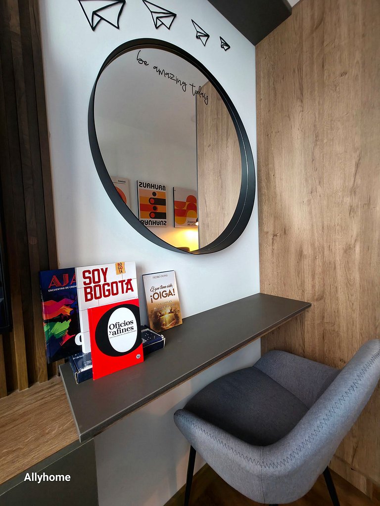 AH/Executivo/Confortable Loft,La Castellana Bogota