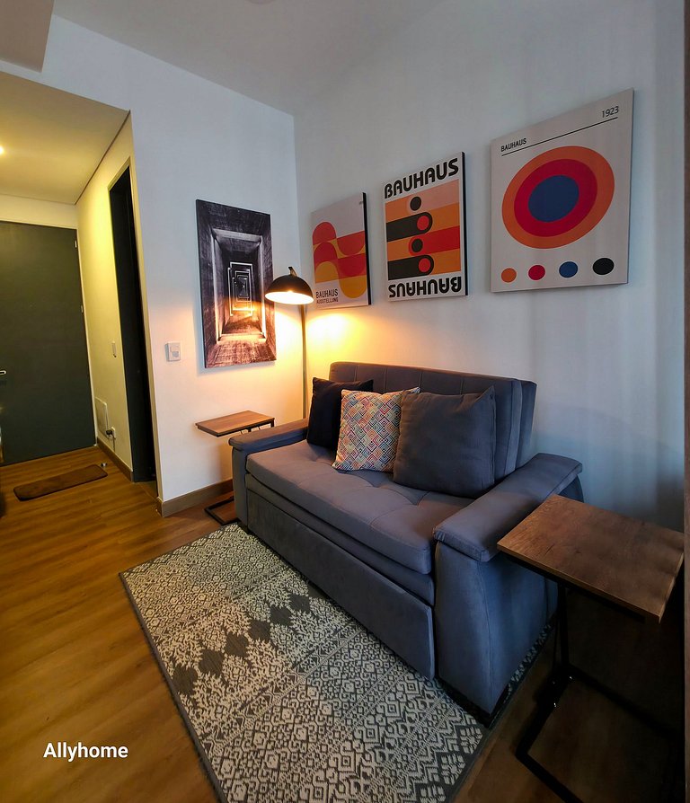 AH/Executivo/Confortable Loft,La Castellana Bogota