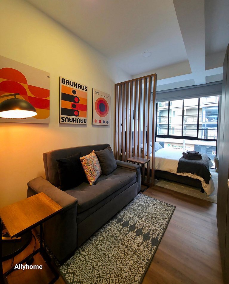 AH/Executivo/Confortable Loft,La Castellana Bogota