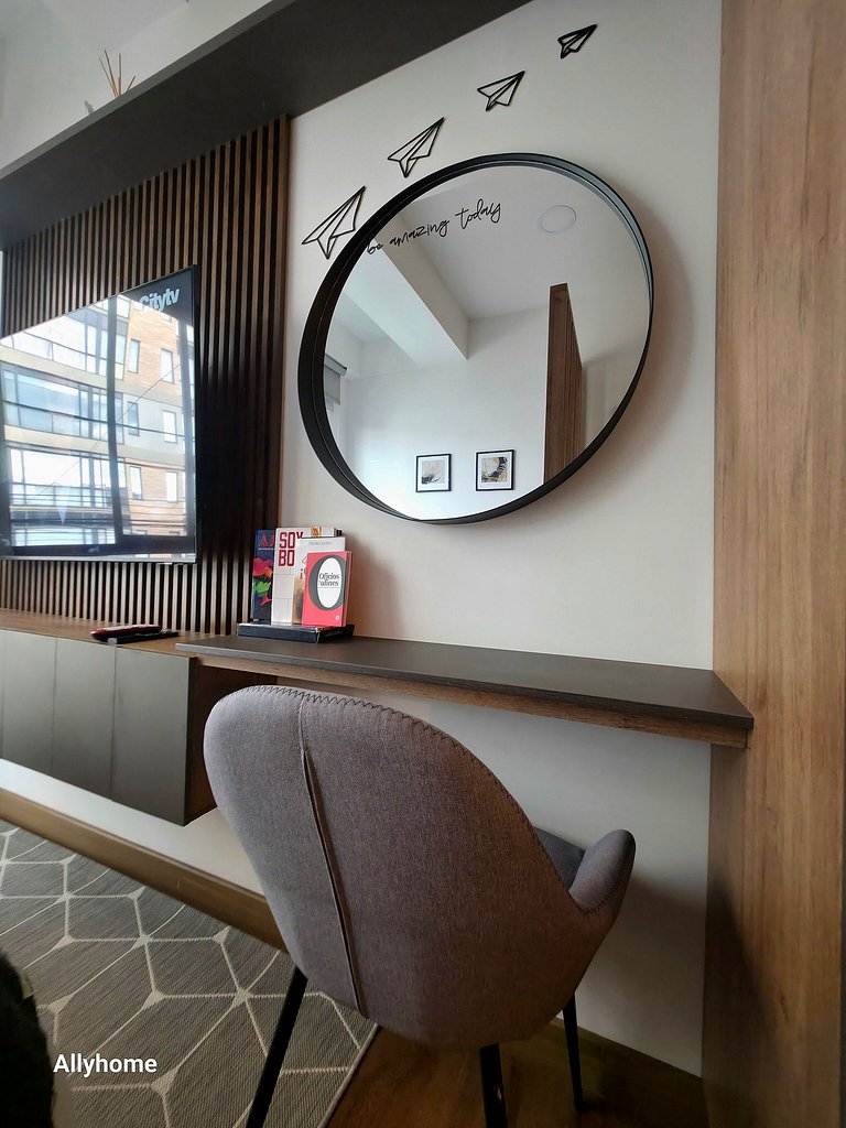 AH/Executivo/Confortable Loft,La Castellana Bogota