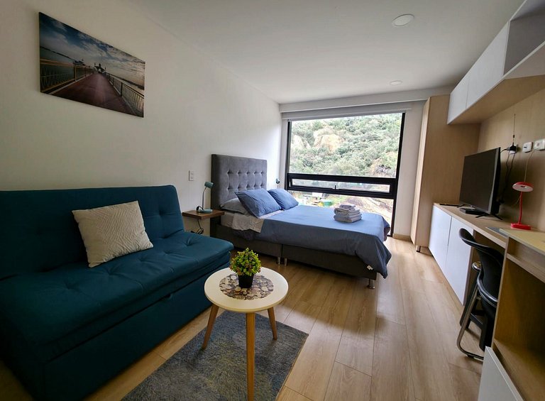 Loft with Mountain View, Usaquén Bogotá Norte 12