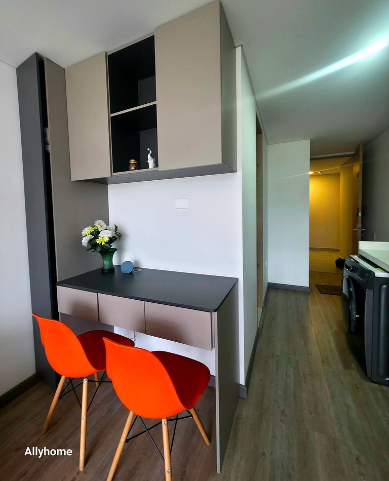 Loft with natural view, Wifi 350 Mg, Chía Av.pradilla