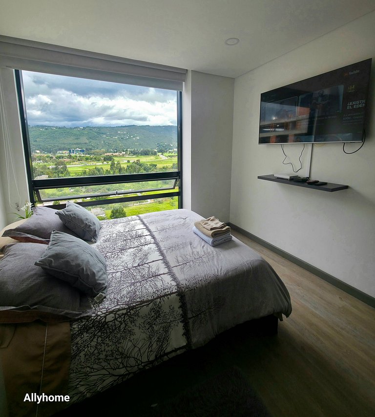 Loft with natural view, Wifi 350 Mg, Chía Av.pradilla
