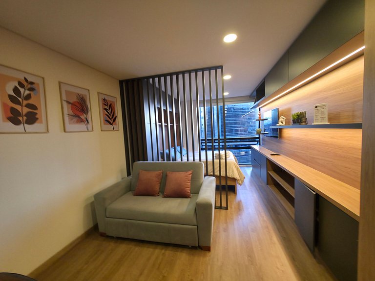 Loft Panorámico con estilo, Coworking-Gym, Usaquén
