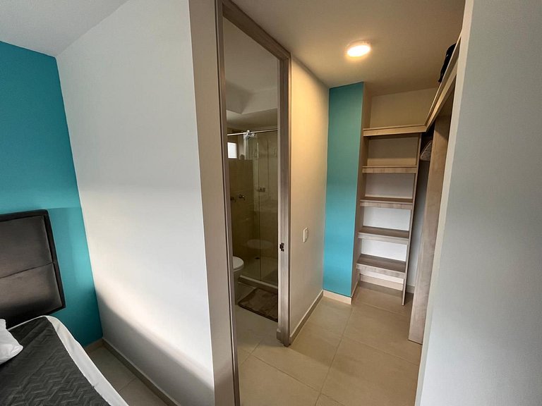 Apto Vacacional, 85 m², 3 Hab, Vista a las piscinas, Fusagas