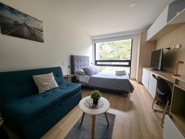Loft with Mountain View, Usaquén Bogotá Norte 12