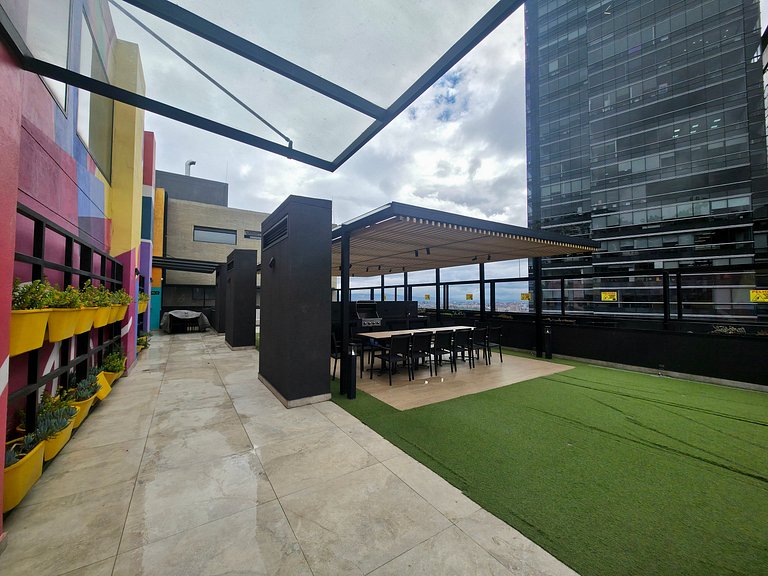 Loft with Mountain View, Usaquén Bogotá Norte 12